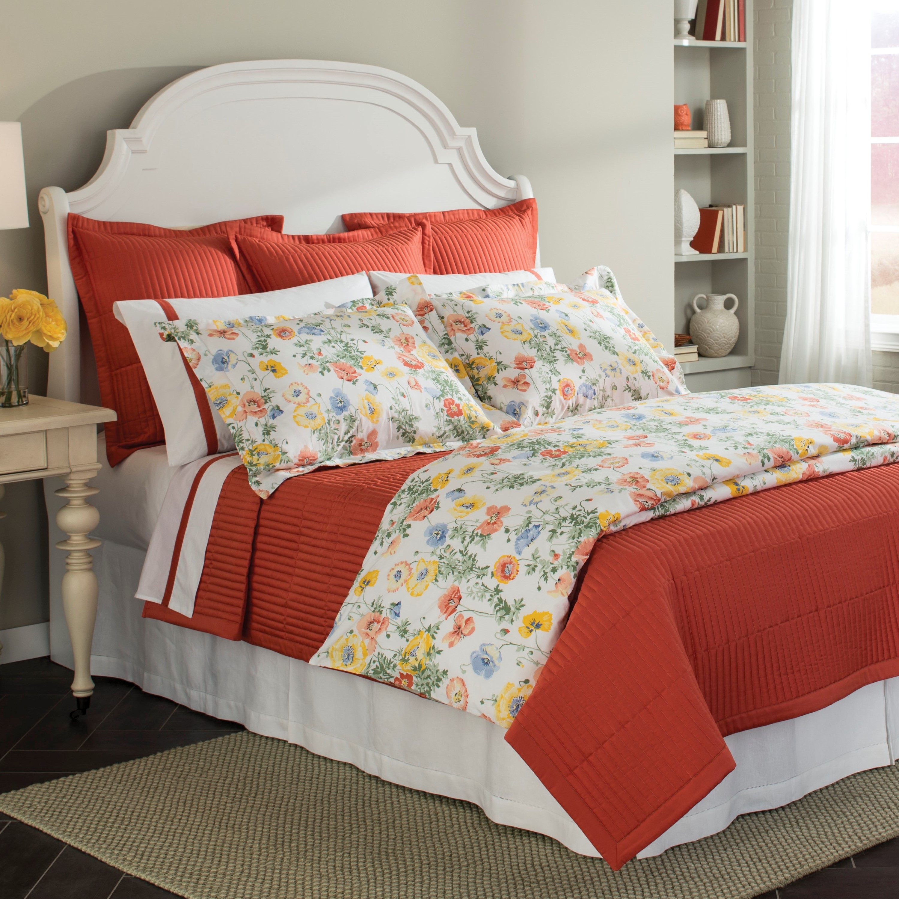 Poppies (Straight Hem)